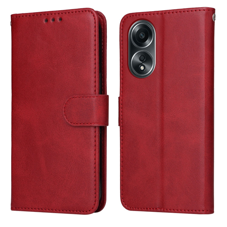 Classic Calf Texture Flip Leather Phone Case, For OPPO A58 4G, For OPPO Reno10 5G / Reno10 Pro 5G Global, For OPPO A78 4G, For OPPO Find X8 Pro, For OPPO Find X6 Pro, For OPPO Find X6, For OPPO A1 5G, For OPPO A79 5G