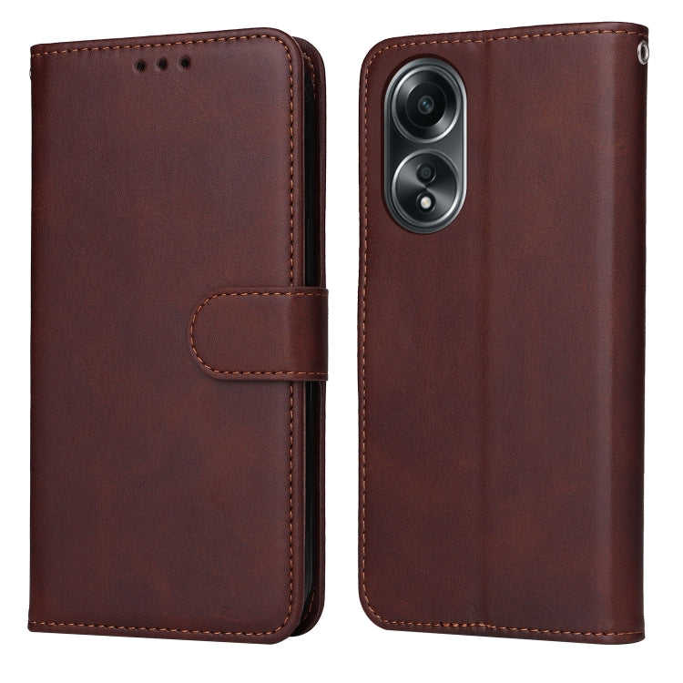 Classic Calf Texture Flip Leather Phone Case, For OPPO A58 4G, For OPPO Reno10 5G / Reno10 Pro 5G Global, For OPPO A78 4G, For OPPO Find X8 Pro, For OPPO Find X6 Pro, For OPPO Find X6, For OPPO A1 5G, For OPPO A79 5G
