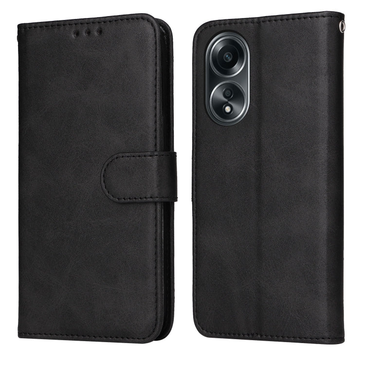 Classic Calf Texture Flip Leather Phone Case, For OPPO A58 4G, For OPPO Reno10 5G / Reno10 Pro 5G Global, For OPPO A78 4G, For OPPO Find X8 Pro, For OPPO Find X6 Pro, For OPPO Find X6, For OPPO A1 5G, For OPPO A79 5G