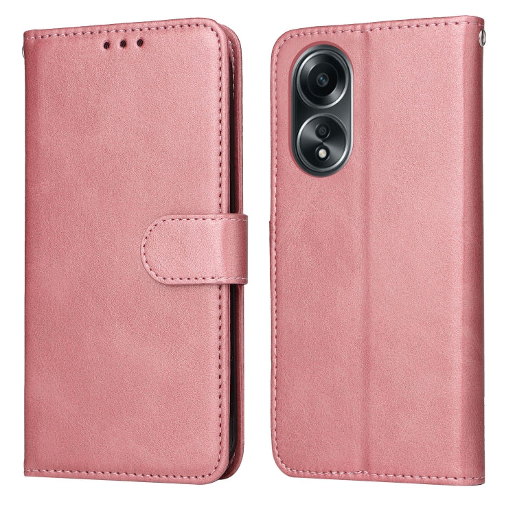 Classic Calf Texture Flip Leather Phone Case, For OPPO A58 4G, For OPPO Reno10 5G / Reno10 Pro 5G Global, For OPPO A78 4G, For OPPO Find X8 Pro, For OPPO Find X6 Pro, For OPPO Find X6, For OPPO A1 5G, For OPPO A79 5G