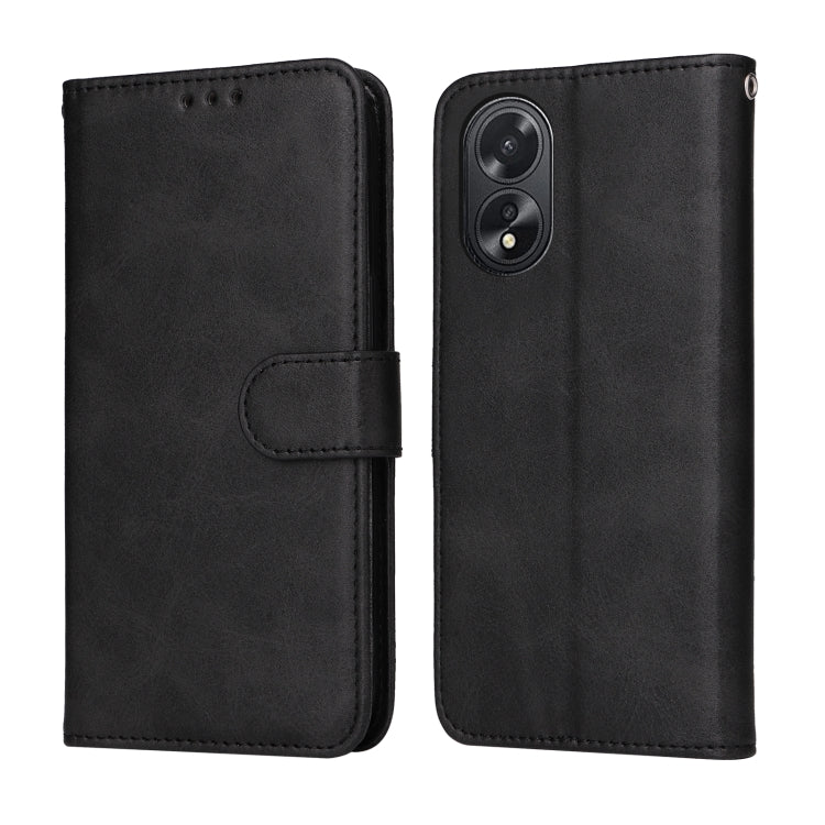 Classic Calf Texture Flip Leather Phone Case, For OPPO Reno12 5G Global, For OPPO K12x, For OPPO A60 4G Global, For OPPO K12, For OPPO A3 Pro 5G, For OPPO Reno11 F Global / F25 Pro Global, For OPPO Reno11 5G Global, For OPPO A59 5G / A2m               ...