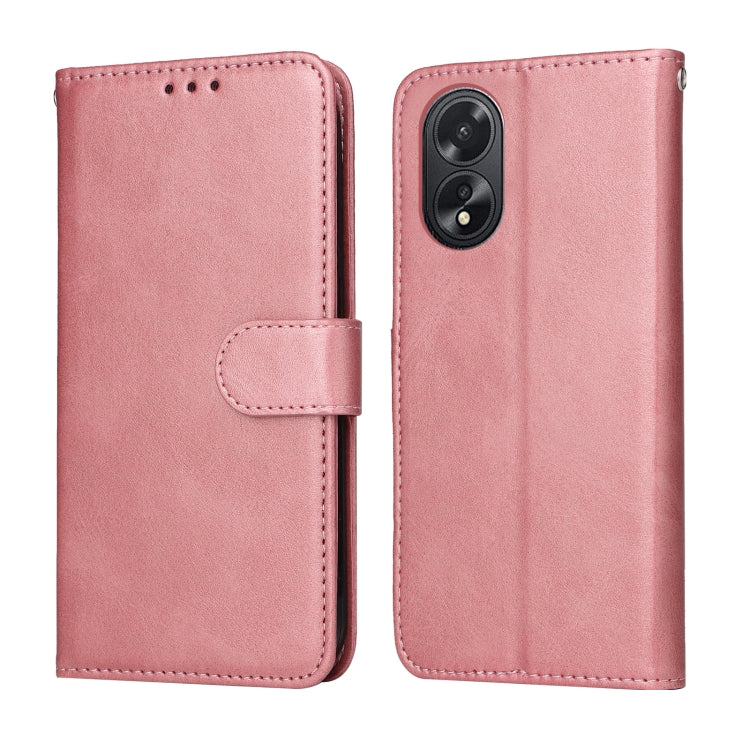 Classic Calf Texture Flip Leather Phone Case, For OPPO Reno12 5G Global, For OPPO K12x, For OPPO A60 4G Global, For OPPO K12, For OPPO A3 Pro 5G, For OPPO Reno11 F Global / F25 Pro Global, For OPPO Reno11 5G Global, For OPPO A59 5G / A2m               ...