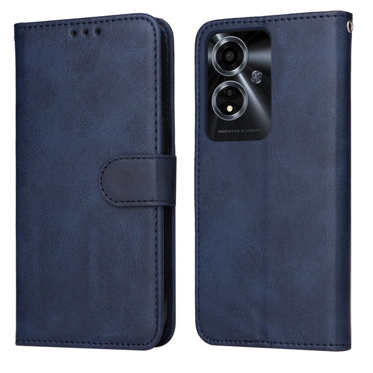 Classic Calf Texture Flip Leather Phone Case, For OPPO Reno12 5G Global, For OPPO K12x, For OPPO A60 4G Global, For OPPO K12, For OPPO A3 Pro 5G, For OPPO Reno11 F Global / F25 Pro Global, For OPPO Reno11 5G Global, For OPPO A59 5G / A2m               ...