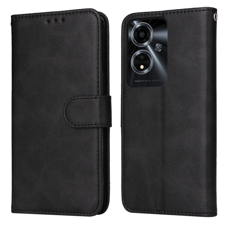 Classic Calf Texture Flip Leather Phone Case, For OPPO Reno12 5G Global, For OPPO K12x, For OPPO A60 4G Global, For OPPO K12, For OPPO A3 Pro 5G, For OPPO Reno11 F Global / F25 Pro Global, For OPPO Reno11 5G Global, For OPPO A59 5G / A2m               ...