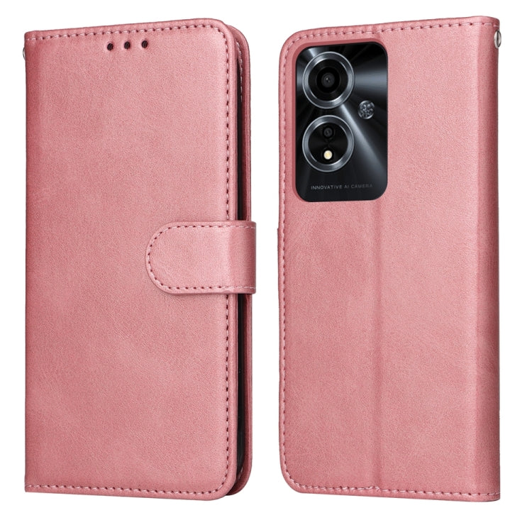 Classic Calf Texture Flip Leather Phone Case, For OPPO Reno12 5G Global, For OPPO K12x, For OPPO A60 4G Global, For OPPO K12, For OPPO A3 Pro 5G, For OPPO Reno11 F Global / F25 Pro Global, For OPPO Reno11 5G Global, For OPPO A59 5G / A2m               ...