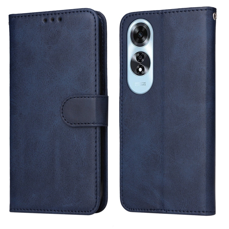 Classic Calf Texture Flip Leather Phone Case, For OPPO Reno12 5G Global, For OPPO K12x, For OPPO A60 4G Global, For OPPO K12, For OPPO A3 Pro 5G, For OPPO Reno11 F Global / F25 Pro Global, For OPPO Reno11 5G Global, For OPPO A59 5G / A2m               ...