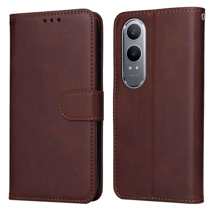 Classic Calf Texture Flip Leather Phone Case, For OPPO Reno12 5G Global, For OPPO K12x, For OPPO A60 4G Global, For OPPO K12, For OPPO A3 Pro 5G, For OPPO Reno11 F Global / F25 Pro Global, For OPPO Reno11 5G Global, For OPPO A59 5G / A2m               ...