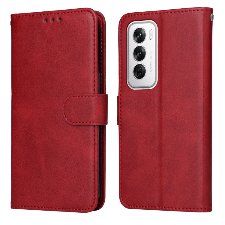 Classic Calf Texture Flip Leather Phone Case, For OPPO Reno12 5G Global, For OPPO K12x, For OPPO A60 4G Global, For OPPO K12, For OPPO A3 Pro 5G, For OPPO Reno11 F Global / F25 Pro Global, For OPPO Reno11 5G Global, For OPPO A59 5G / A2m               ...
