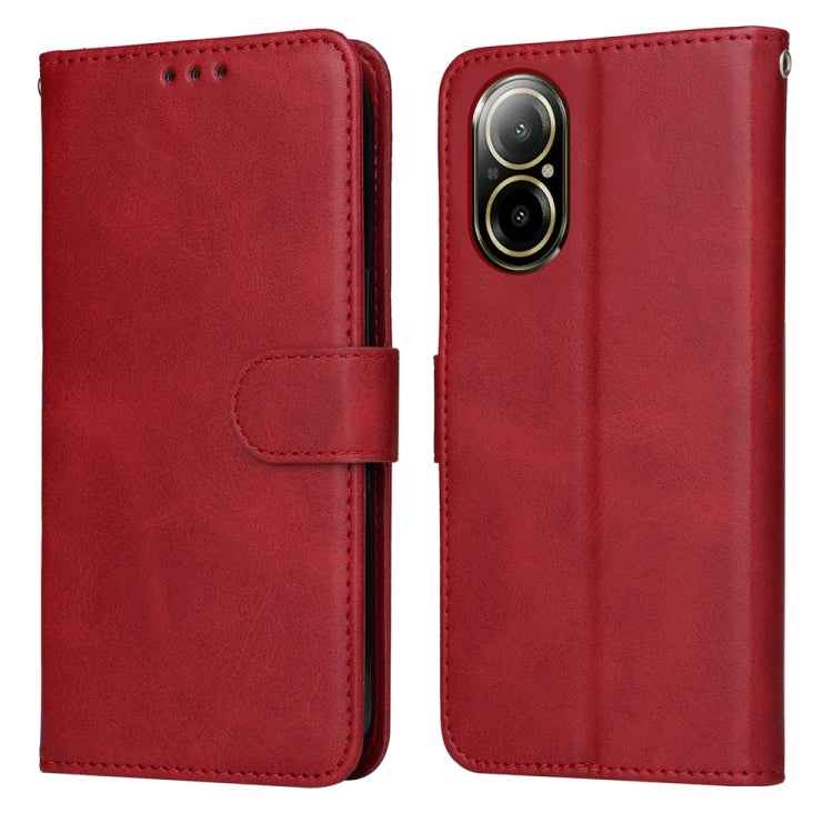 Classic Calf Texture Flip Leather Phone Case, For Realme 12 Pro+, For Realme C67 4G Global, For Realme C67 Global / 11 5G Taiwan Version, For Realme 11 4G Global, For Realme C53 / Narzo N53, For Realme C65 4G, For Realme C55, For Realme GT Neo 5 5G / GT3