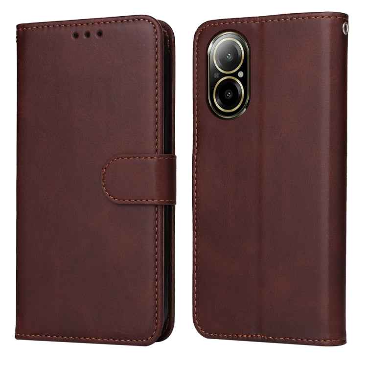 Classic Calf Texture Flip Leather Phone Case, For Realme 12 Pro+, For Realme C67 4G Global, For Realme C67 Global / 11 5G Taiwan Version, For Realme 11 4G Global, For Realme C53 / Narzo N53, For Realme C65 4G, For Realme C55, For Realme GT Neo 5 5G / GT3