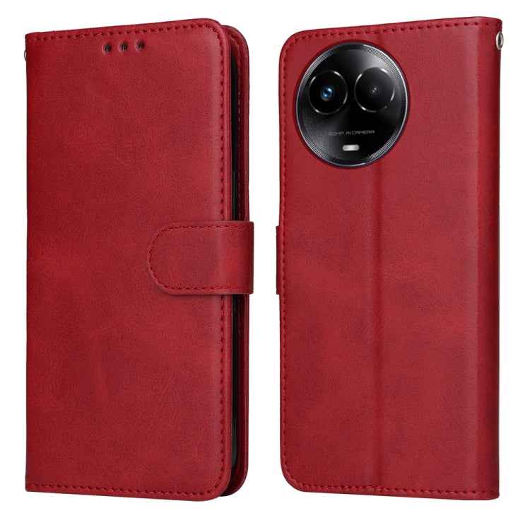 Classic Calf Texture Flip Leather Phone Case, For Realme 12 Pro+, For Realme C67 4G Global, For Realme C67 Global / 11 5G Taiwan Version, For Realme 11 4G Global, For Realme C53 / Narzo N53, For Realme C65 4G, For Realme C55, For Realme GT Neo 5 5G / GT3
