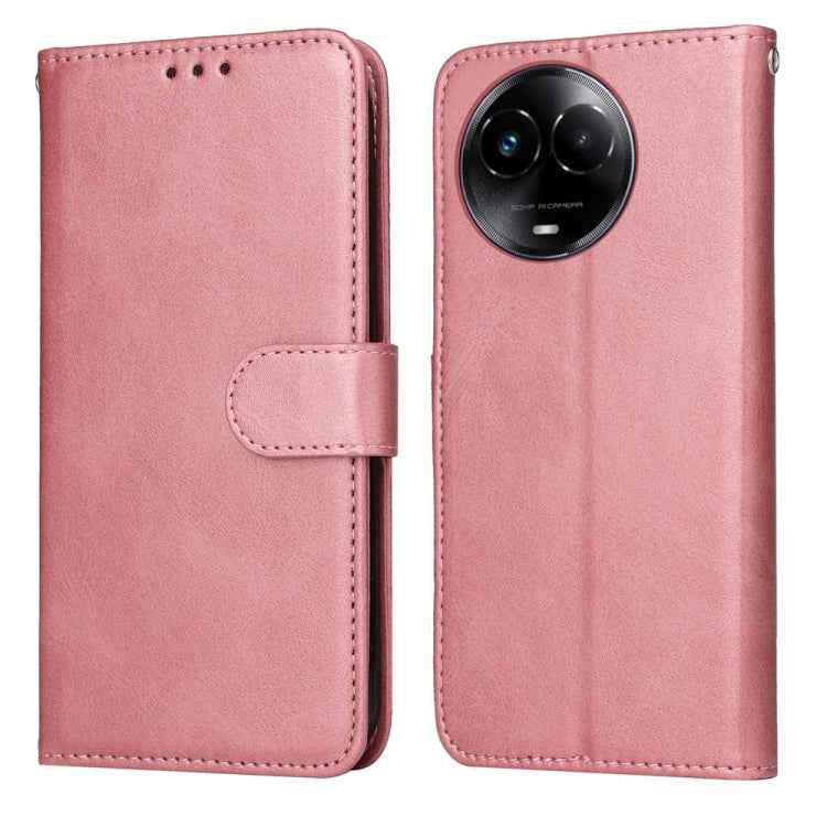 Classic Calf Texture Flip Leather Phone Case, For Realme 12 Pro+, For Realme C67 4G Global, For Realme C67 Global / 11 5G Taiwan Version, For Realme 11 4G Global, For Realme C53 / Narzo N53, For Realme C65 4G, For Realme C55, For Realme GT Neo 5 5G / GT3