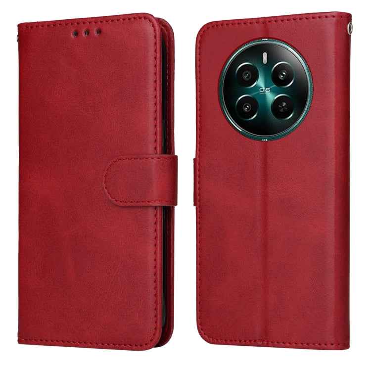 Classic Calf Texture Flip Leather Phone Case, For Realme 14 Pro+ Global, For Realme 14 Pro Global, For Realme GT 7 Pro, For Realme 13+, For Realme 13 Pro / 13 Pro+ / P1 Pro Global, For Realme GT 6 / GT Neo6 SE, For Realme C63 / C61  / Note 60          ...