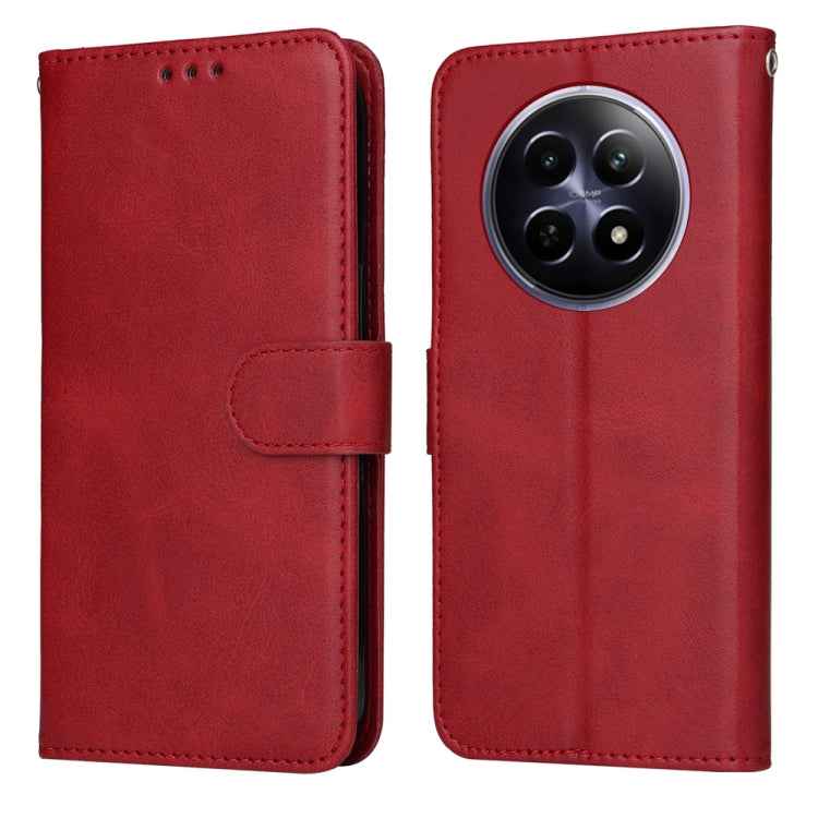 Classic Calf Texture Flip Leather Phone Case, For Realme 14 Pro+ Global, For Realme 14 Pro Global, For Realme GT 7 Pro, For Realme 13+, For Realme 13 Pro / 13 Pro+ / P1 Pro Global, For Realme GT 6 / GT Neo6 SE, For Realme C63 / C61  / Note 60          ...
