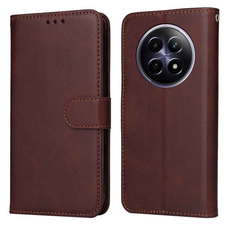 Classic Calf Texture Flip Leather Phone Case, For Realme 14 Pro+ Global, For Realme 14 Pro Global, For Realme GT 7 Pro, For Realme 13+, For Realme 13 Pro / 13 Pro+ / P1 Pro Global, For Realme GT 6 / GT Neo6 SE, For Realme C63 / C61  / Note 60          ...