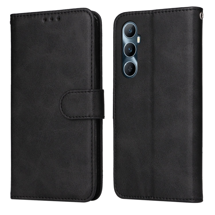 Classic Calf Texture Flip Leather Phone Case