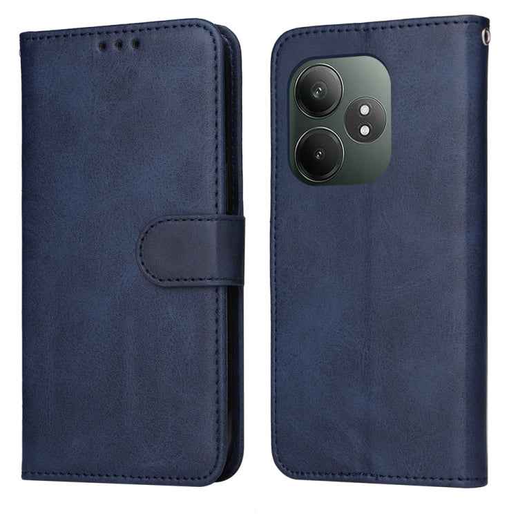 Classic Calf Texture Flip Leather Phone Case, For Realme 14 Pro+ Global, For Realme 14 Pro Global, For Realme GT 7 Pro, For Realme 13+, For Realme 13 Pro / 13 Pro+ / P1 Pro Global, For Realme GT 6 / GT Neo6 SE, For Realme C63 / C61  / Note 60          ...