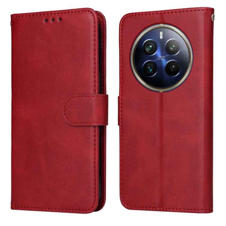 Classic Calf Texture Flip Leather Phone Case, For Realme 14 Pro+ Global, For Realme 14 Pro Global, For Realme GT 7 Pro, For Realme 13+, For Realme 13 Pro / 13 Pro+ / P1 Pro Global, For Realme GT 6 / GT Neo6 SE, For Realme C63 / C61  / Note 60          ...