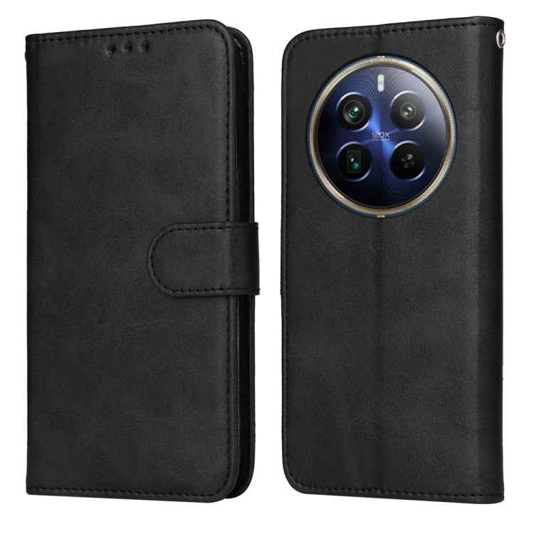 Classic Calf Texture Flip Leather Phone Case, For Realme 14 Pro+ Global, For Realme 14 Pro Global, For Realme GT 7 Pro, For Realme 13+, For Realme 13 Pro / 13 Pro+ / P1 Pro Global, For Realme GT 6 / GT Neo6 SE, For Realme C63 / C61  / Note 60          ...