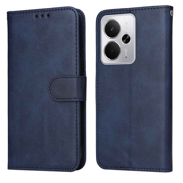Classic Calf Texture Flip Leather Phone Case, For Realme 16 Pro+ 5G, For Realme 16 Pro 5G, For Realme 15x 5G India / Realme C85 5G, For Realme C85 Pro 4G, For Realme 15T 5G, For Realme Narzo 80 Lite 4G / C71 India, For Realme 15 5G / Realme 15 Pro 5G  ...