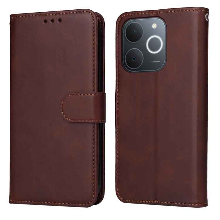 Classic Calf Texture Flip Leather Phone Case, For Realme 16 Pro+ 5G, For Realme 16 Pro 5G, For Realme 15x 5G India / Realme C85 5G, For Realme C85 Pro 4G, For Realme 15T 5G, For Realme Narzo 80 Lite 4G / C71 India, For Realme 15 5G / Realme 15 Pro 5G  ...