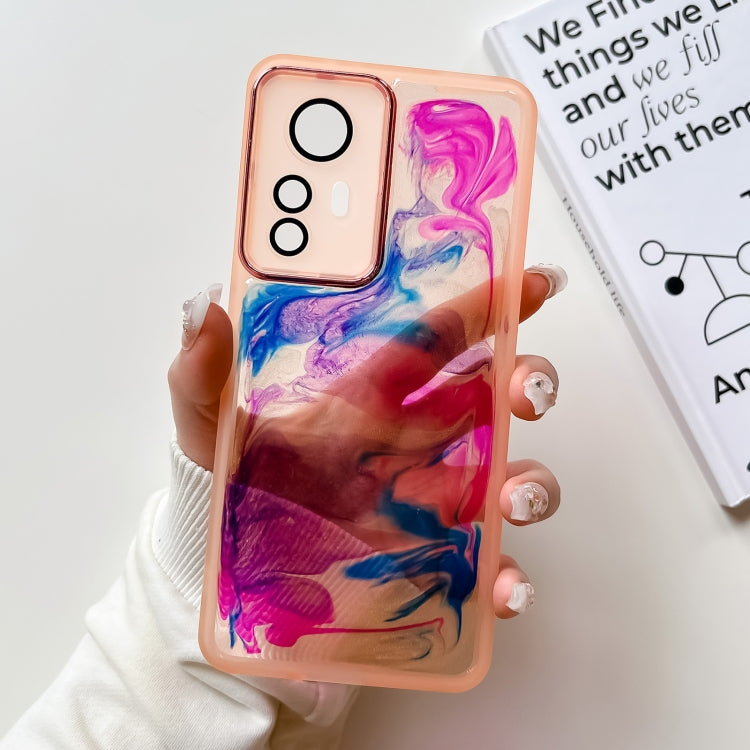 Oil Painting Electroplating TPU Phone Case, For Xiaomi Redmi K60, For Xiaomi Redmi K50, For Xiaomi Redmi K50 Ultra, For Xiaomi Redmi K40, For Xiaomi Redmi K40 Pro, For Xiaomi Redmi K40 Gaming