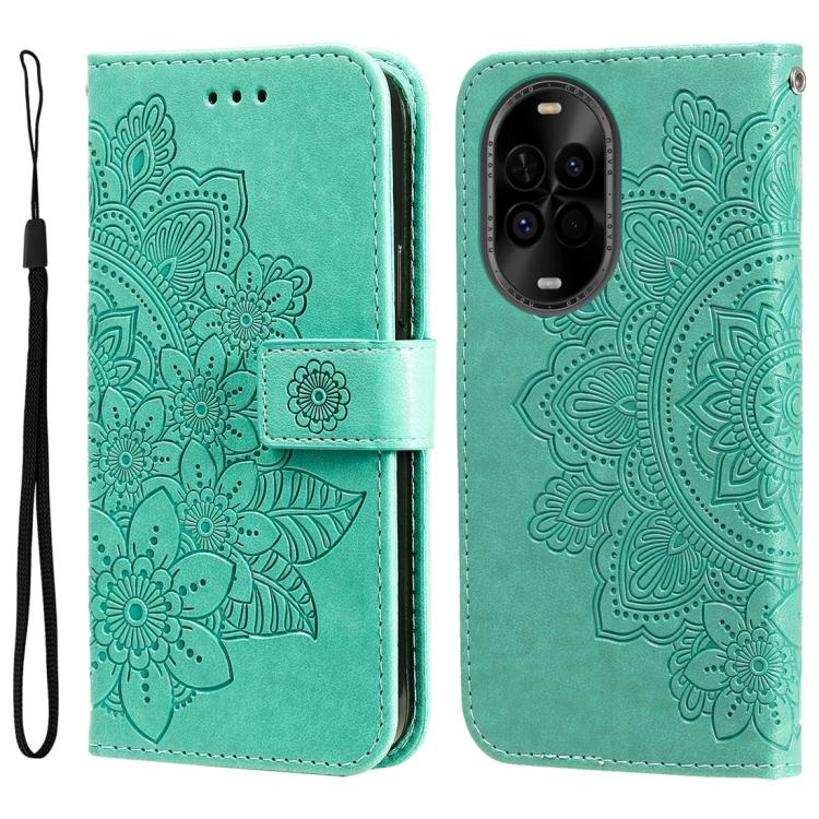 Seven-petal Flowers Embossing Leather Phone Case, For Huawei Enjoy 90 Pro Max 5G, For Huawei Enjoy 90 / Enjoy 90 Plus 5G, For Huawei Enjoy 80 Plus, For Huawei nova 15 Pro / nova 15 Ultra, For Huawei Mate 70 Air 5G, For Huawei nova 14 Lite              ...