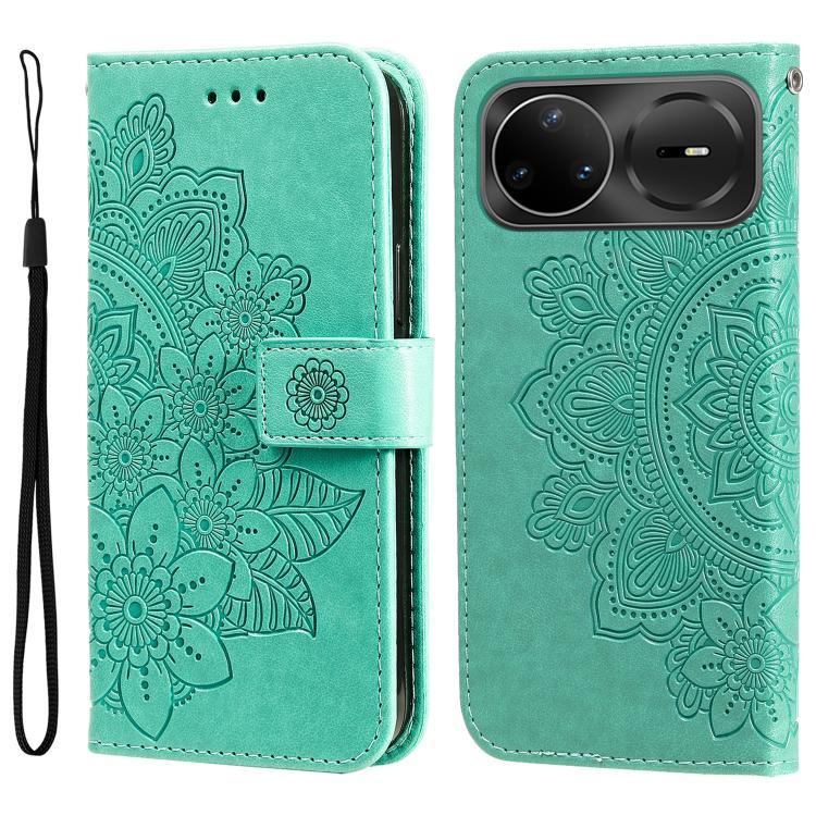 Seven-petal Flowers Embossing Leather Phone Case, For Huawei nova 16, For Huawei Enjoy 90 Pro Max 5G, For Huawei Enjoy 90 / Enjoy 90 Plus 5G, For Huawei Enjoy 80 Plus, For Huawei nova 15 Pro / nova 15 Ultra, For Huawei Mate 70 Air 5G                   ...
