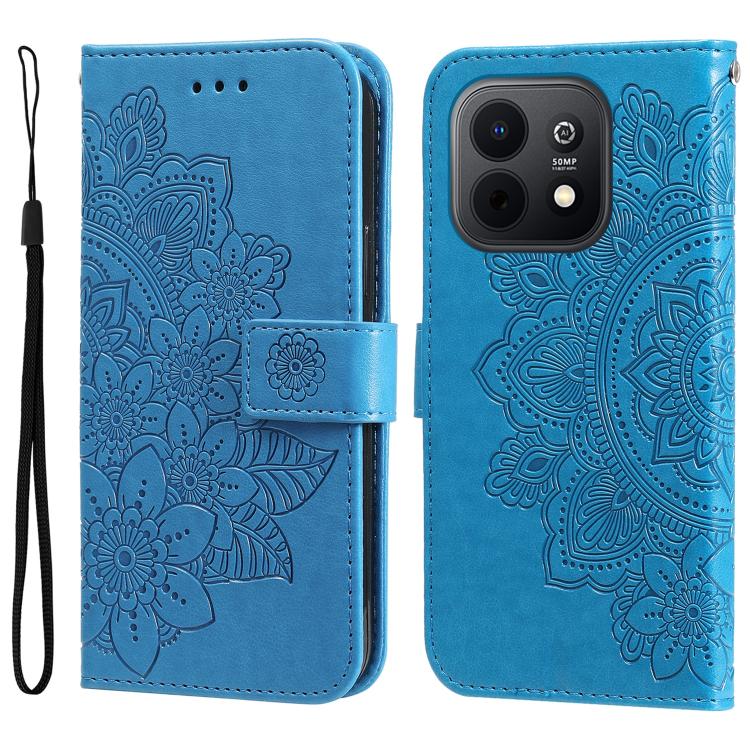 Seven-petal Flowers Embossing Leather Phone Case, For Huawei nova 16, For Huawei Enjoy 90 Pro Max 5G, For Huawei Enjoy 90 / Enjoy 90 Plus 5G, For Huawei Enjoy 80 Plus, For Huawei nova 15 Pro / nova 15 Ultra, For Huawei Mate 70 Air 5G                   ...