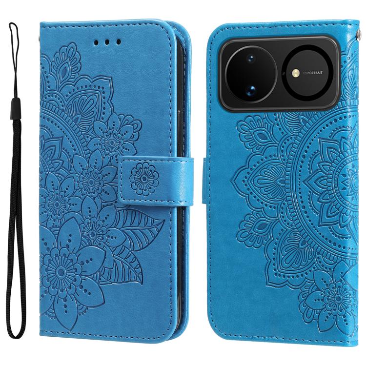 Seven-petal Flowers Embossing Leather Phone Case, For Huawei nova 16, For Huawei Enjoy 90 Pro Max 5G, For Huawei Enjoy 90 / Enjoy 90 Plus 5G, For Huawei Enjoy 80 Plus, For Huawei nova 15 Pro / nova 15 Ultra, For Huawei Mate 70 Air 5G                   ...