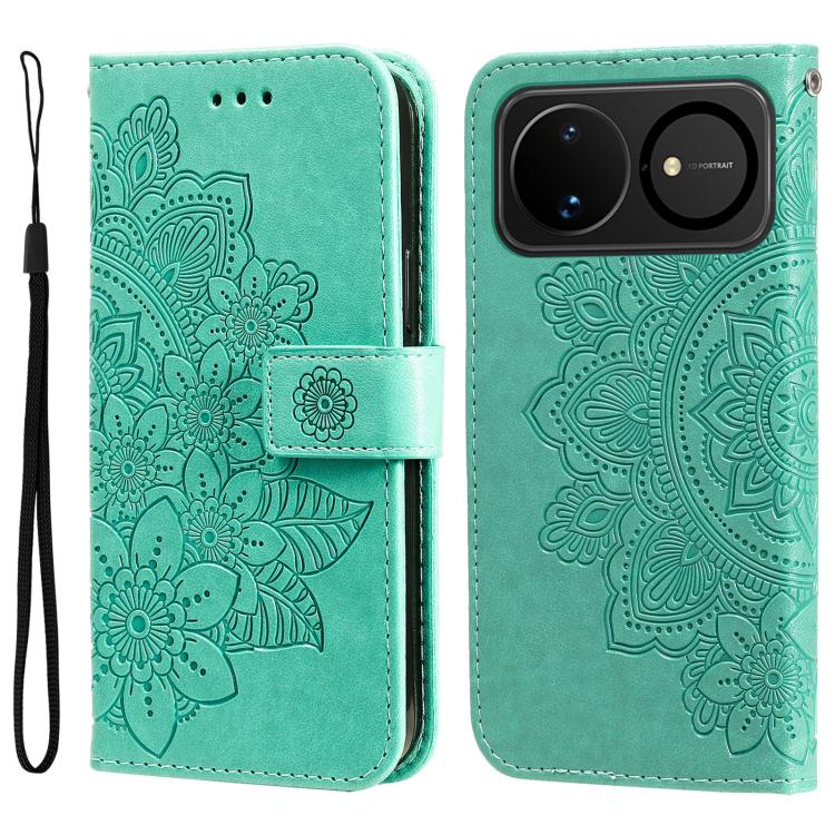 Seven-petal Flowers Embossing Leather Phone Case, For Huawei nova 16, For Huawei Enjoy 90 Pro Max 5G, For Huawei Enjoy 90 / Enjoy 90 Plus 5G, For Huawei Enjoy 80 Plus, For Huawei nova 15 Pro / nova 15 Ultra, For Huawei Mate 70 Air 5G                   ...