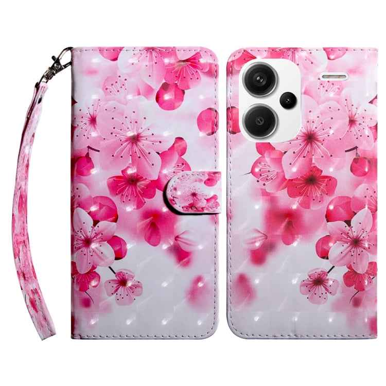 3D Painted Pattern Leather Phone Case, For Xiaomi Redmi Note 13 Pro+, For Xiaomi Redmi Note 13 Pro 5G, For Xiaomi 13T Pro, For Xiaomi 13 Ultra