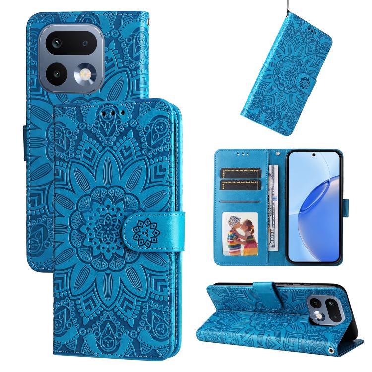 Embossed Sunflower Leather Phone Case, For Realme 16 Pro+ 5G, For Realme 16 Pro 5G, For Realme 15x 5G India / Realme C85 5G, For Realme C85 Pro 4G, For Realme 15T 5G, For Realme Narzo 80 Lite 4G / C71 India, For Realme 15 5G / Realme 15 Pro 5G         ...