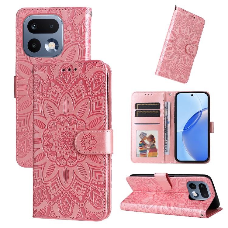 Embossed Sunflower Leather Phone Case, For Realme 16 Pro+ 5G, For Realme 16 Pro 5G, For Realme 15x 5G India / Realme C85 5G, For Realme C85 Pro 4G, For Realme 15T 5G, For Realme Narzo 80 Lite 4G / C71 India, For Realme 15 5G / Realme 15 Pro 5G         ...