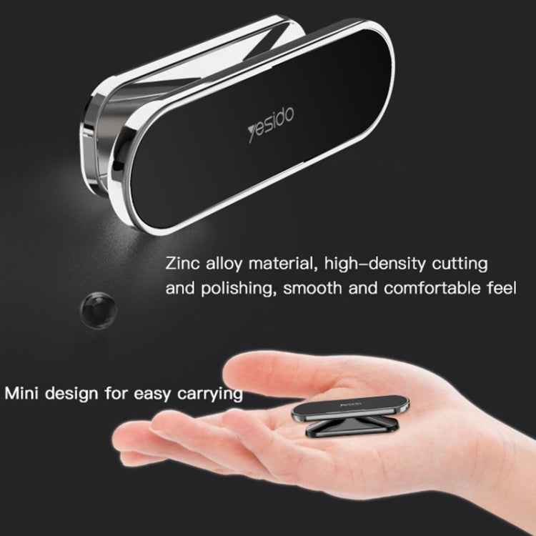 Yesido C82 Car 360 Degree Rotation Strong Magnetic Phone Holder, C82 (Silver), C82 (Black), C82 (Gold)