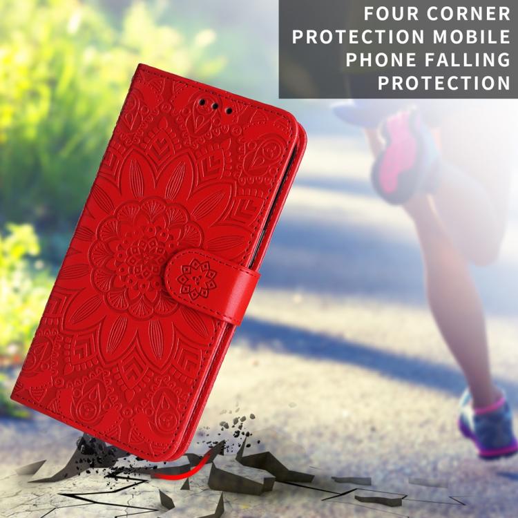 Embossed Sunflower Leather Phone Case, For Huawei Enjoy 80, For Huawei nova 13 Pro, For Huawei nova 13 / nova 12, For Huawei Enjoy 70 Pro, For Huawei Enjoy 70, For Huawei nova 11 SE, For Huawei nova 12 Pro, For Huawei Mate 60, For Huawei Mate 60 Pro