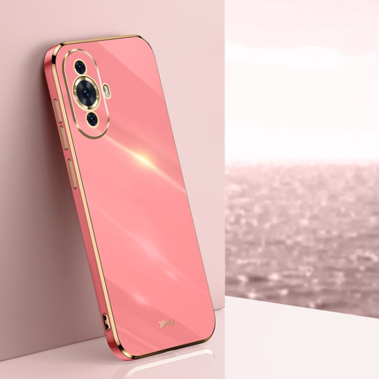 XINLI Straight Edge 6D Electroplate TPU Phone Case, For Huawei nova 12, For Huawei Maimang 20, For Huawei Enjoy 60X, For Huawei nova 11 Pro, For Huawei nova 11, For Huawei P60 Art