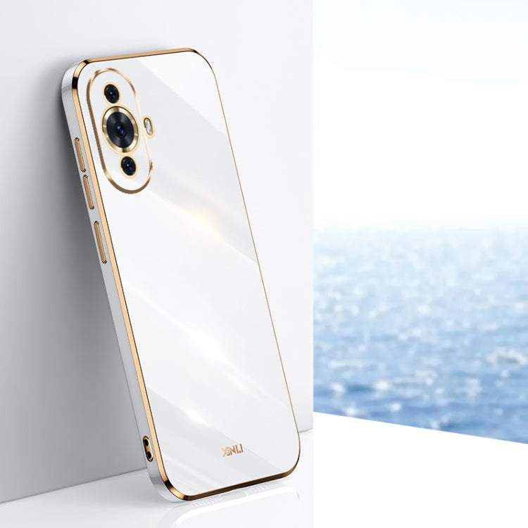 XINLI Straight Edge 6D Electroplate TPU Phone Case, For Huawei nova 12, For Huawei Maimang 20, For Huawei Enjoy 60X, For Huawei nova 11 Pro, For Huawei nova 11, For Huawei P60 Art