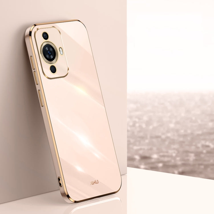 XINLI Straight Edge 6D Electroplate TPU Phone Case, For Huawei nova 12, For Huawei Maimang 20, For Huawei Enjoy 60X, For Huawei nova 11 Pro, For Huawei nova 11, For Huawei P60 Art