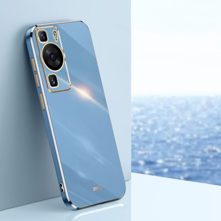 XINLI Straight Edge 6D Electroplate TPU Phone Case, For Huawei nova 11 Pro, For Huawei nova 11, For Huawei P60 Art, For Huawei P60