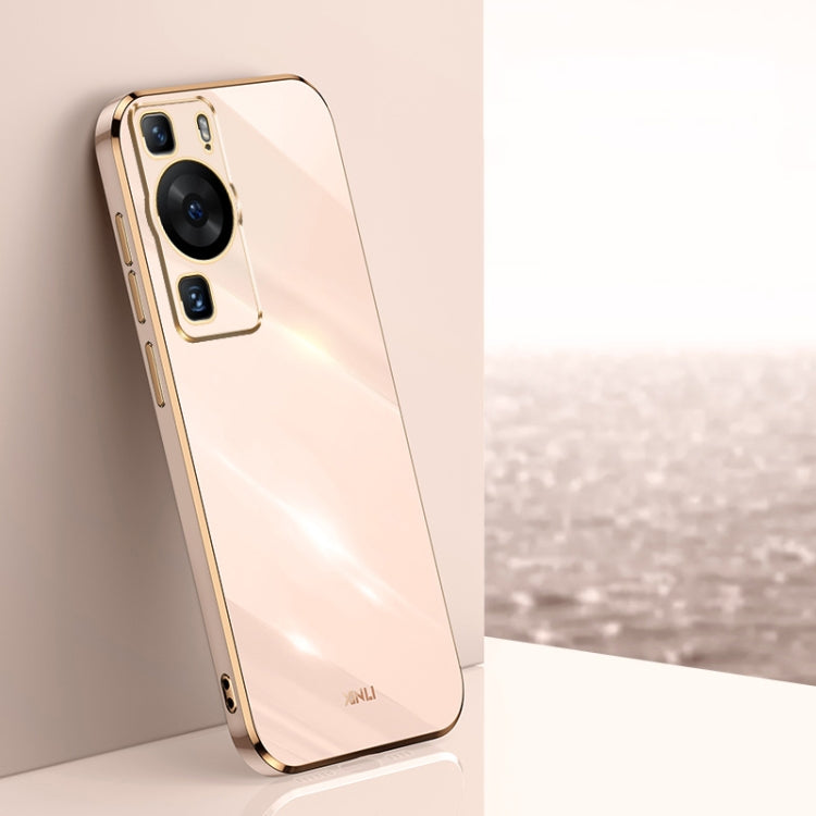 XINLI Straight Edge 6D Electroplate TPU Phone Case, For Huawei nova 11 Pro, For Huawei nova 11, For Huawei P60 Art, For Huawei P60