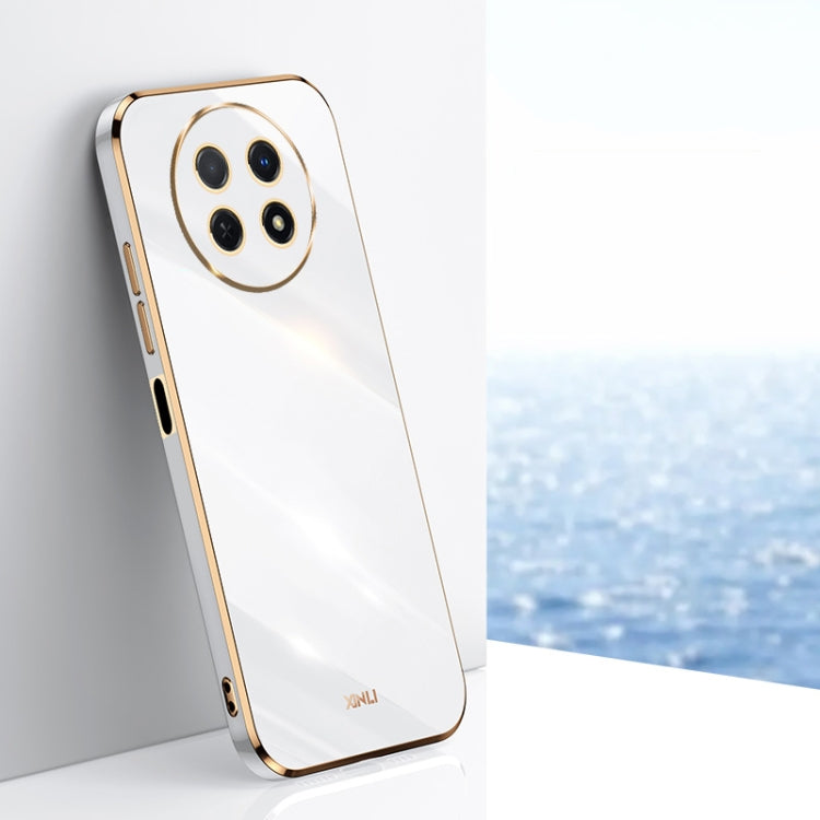 XINLI Straight Edge 6D Electroplate TPU Phone Case, For Huawei nova 12, For Huawei Maimang 20, For Huawei Enjoy 60X, For Huawei nova 11 Pro, For Huawei nova 11, For Huawei P60 Art