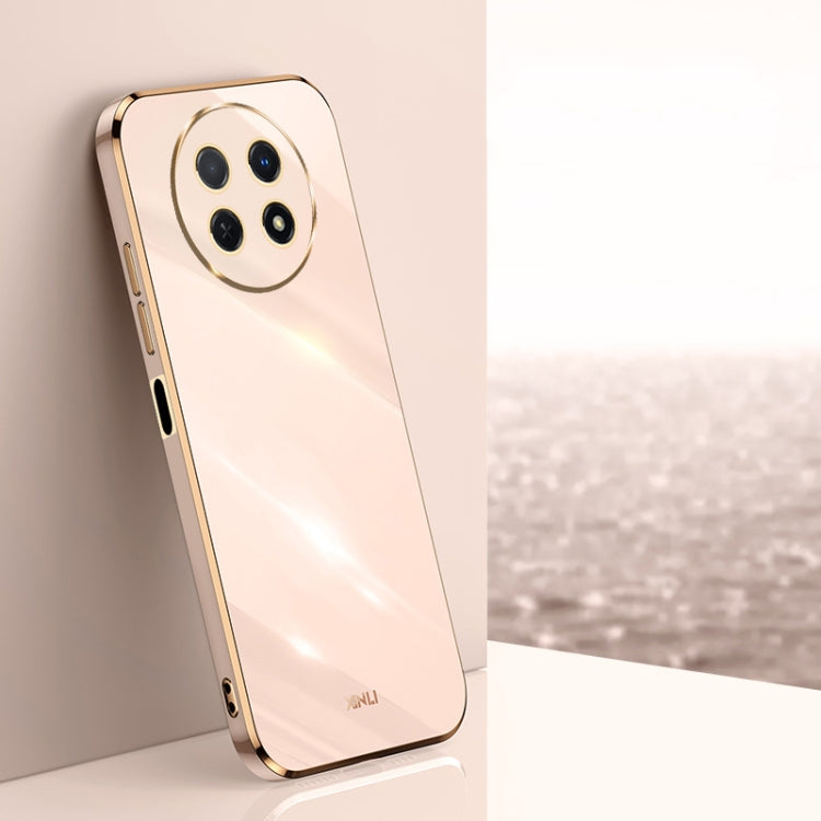 XINLI Straight Edge 6D Electroplate TPU Phone Case, For Huawei nova 12, For Huawei Maimang 20, For Huawei Enjoy 60X, For Huawei nova 11 Pro, For Huawei nova 11, For Huawei P60 Art
