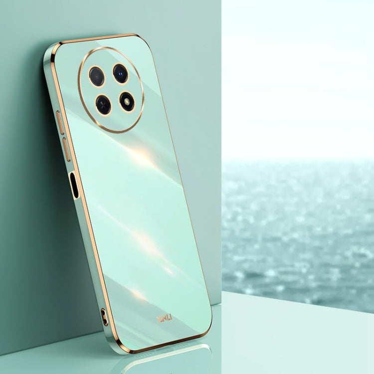 XINLI Straight Edge 6D Electroplate TPU Phone Case, For Huawei nova 12, For Huawei Maimang 20, For Huawei Enjoy 60X, For Huawei nova 11 Pro, For Huawei nova 11, For Huawei P60 Art