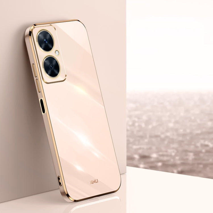 XINLI Straight Edge 6D Electroplate TPU Phone Case, For Huawei nova 12, For Huawei Maimang 20, For Huawei Enjoy 60X, For Huawei nova 11 Pro, For Huawei nova 11, For Huawei P60 Art
