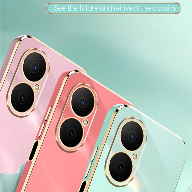 XINLI Straight Edge 6D Electroplate TPU Phone Case, For Huawei Enjoy 80, For Huawei Nova 11 SE, For Huawei nova 12 Pro, For Huawei nova 12, For Huawei Maimang 20, For Huawei Enjoy 60X