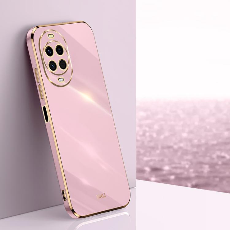 XINLI Straight Edge 6D Electroplate TPU Phone Case, For Huawei Nova 14 Ultra, For Huawei Nova 14 Pro, For Huawei Nova 14, For Huawei Enjoy 80, For Huawei Nova 11 SE, For Huawei nova 12 Pro
