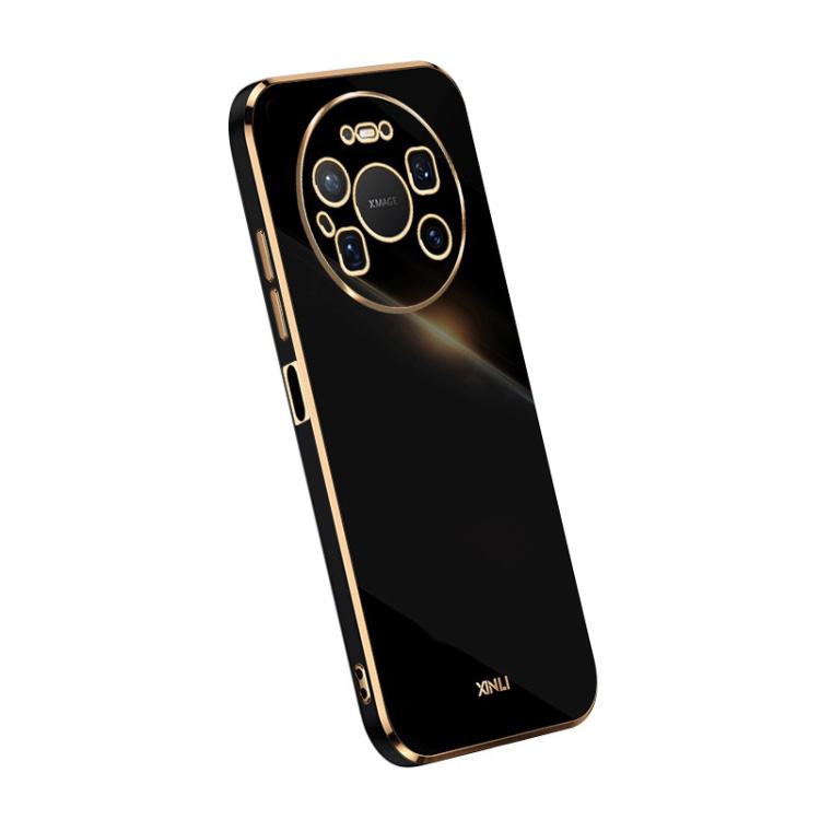 XINLI Straight Edge 6D Electroplate TPU Phone Case, For Huawei Mate 80 Pro Max, For Huawei Mate 80, For Huawei Mate 70 Air, For Huawei Nova 14 Ultra, For Huawei Nova 14 Pro, For Huawei Nova 14