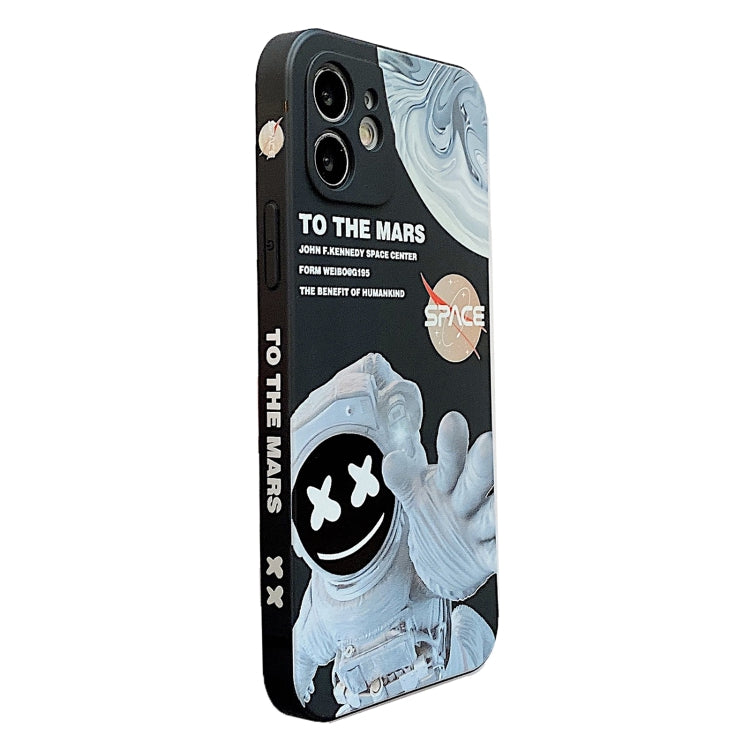 Martian Astronaut Pattern Shockproof Phone Case