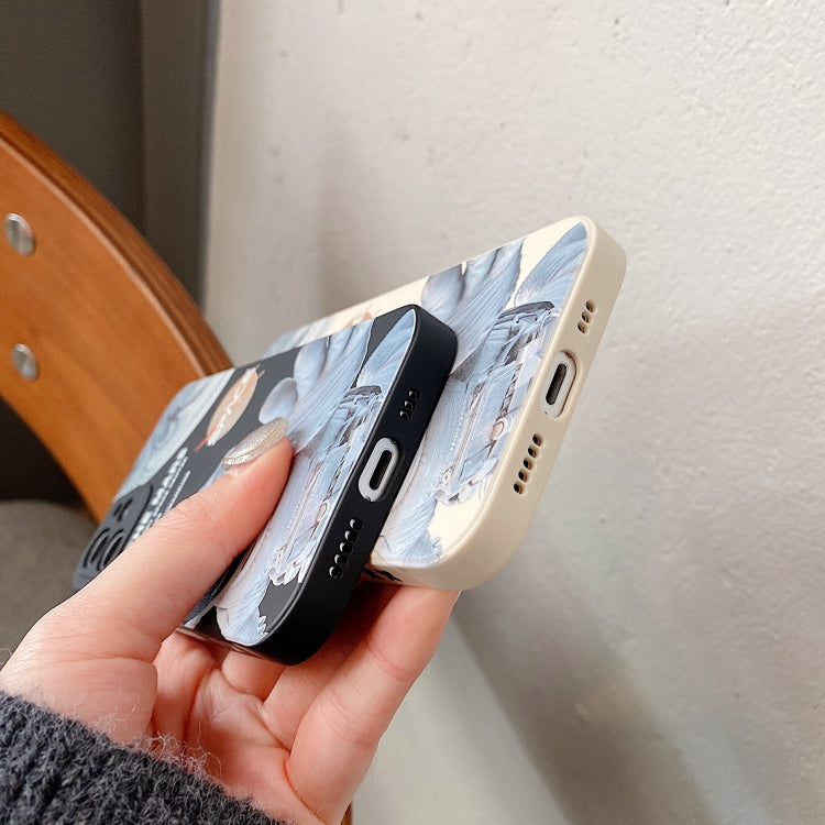 Martian Astronaut Pattern Shockproof Phone Case